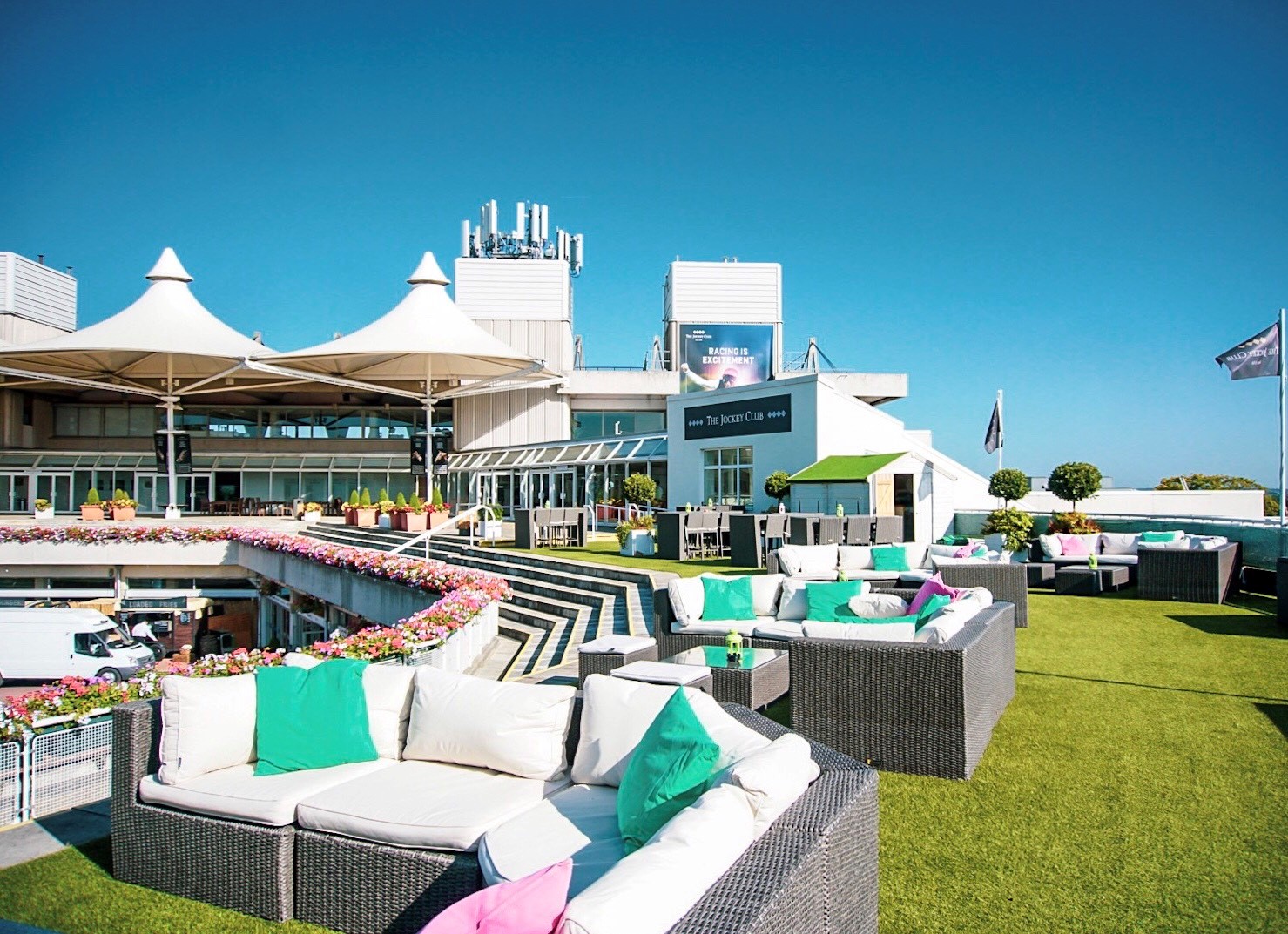 Champagne Roof Terrace Sandown Park