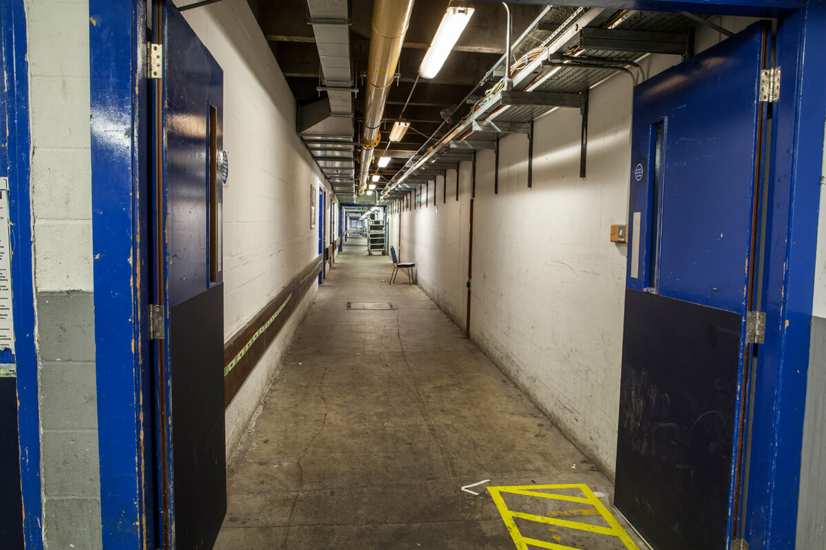 Sandown Behind The Scenes Corridor