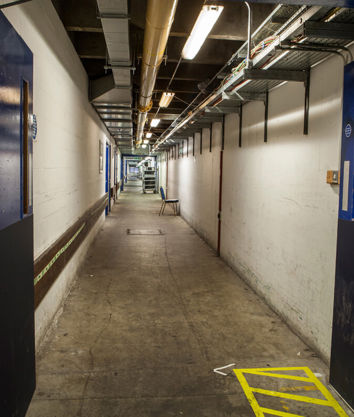 Sandown Behind The Scenes Corridor