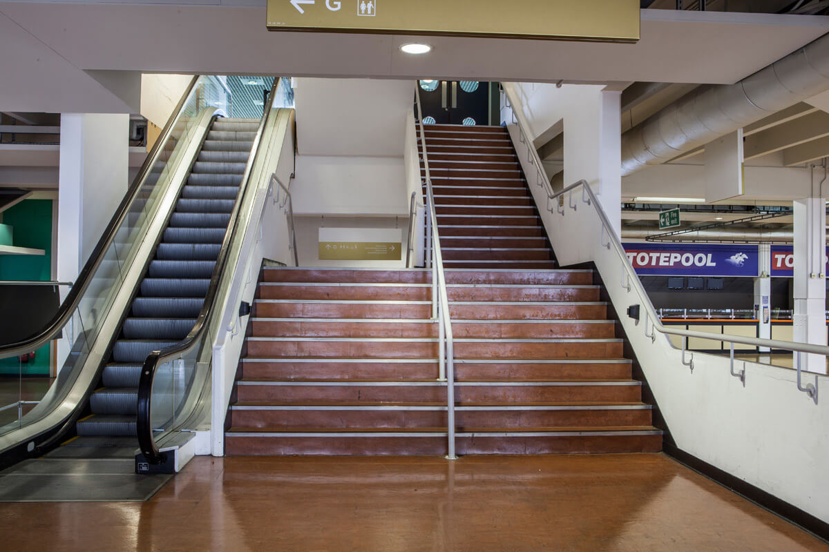Sandown Surrey Hall Stairwell And Escalator